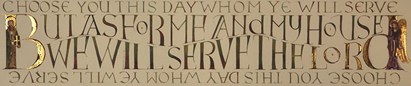 Choose You This Day -   A  religious and faith calligraphy designs